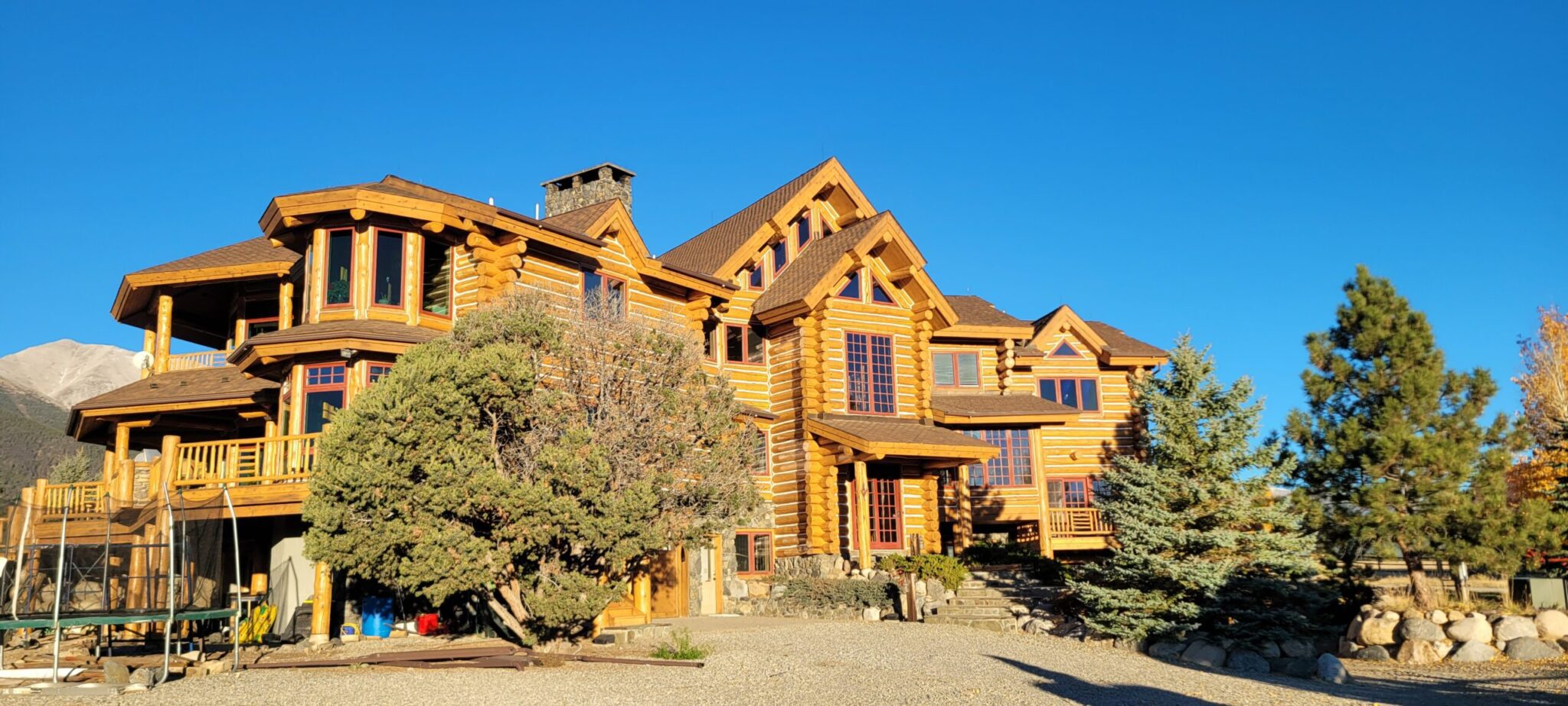 Luxury Log Home Restored in Buena Vista, Colorado