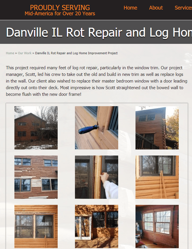 log cabin repairs in missouri 888 log guys reviews include work by log masters restorations owners as subcontractors